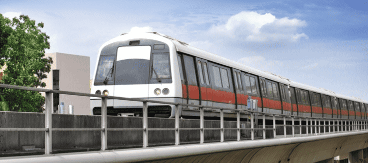By Train / MRT (Mass Rapid Transit)